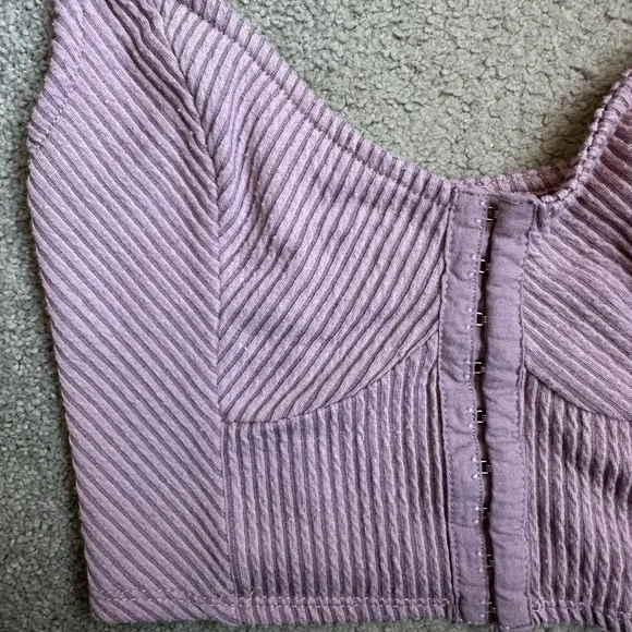 Urban Outfitters Corset Tank Top in Purple Size XS - Picture 3 of 4